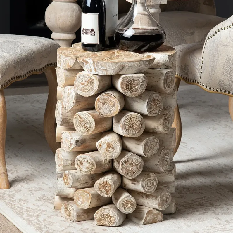 Crestview Collection Serendipity Wooden Accent Table