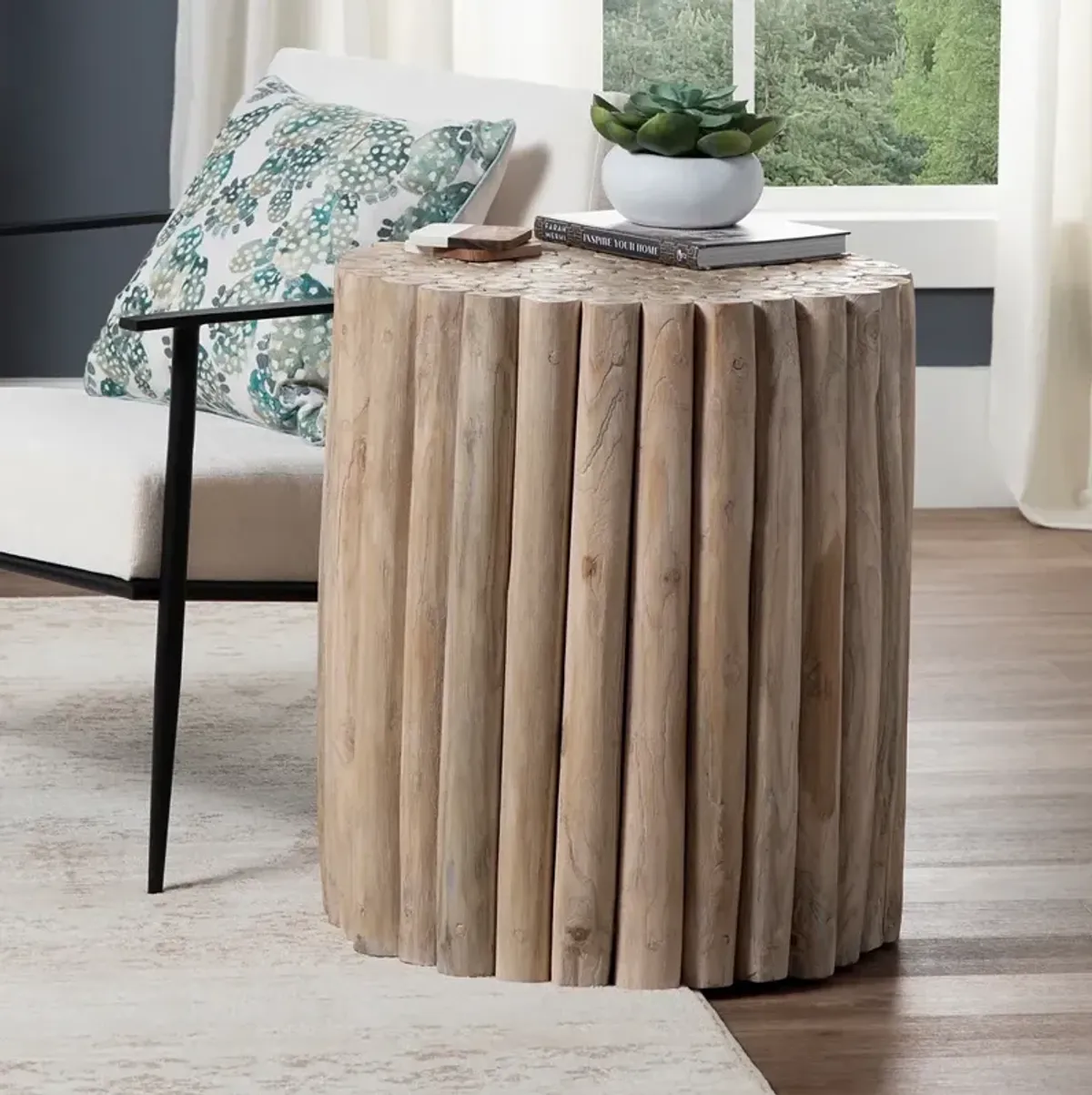 Crestview Collection Gathering Accent Table