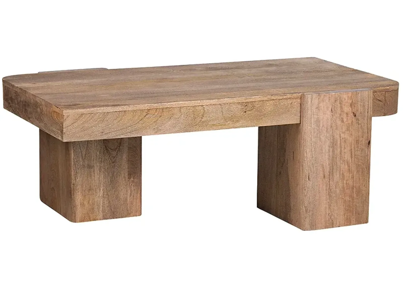 Lafayette 48" Wide Natural Wood Rectangular Coffee Table