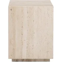 Crestview Collection Palermo Travertine End Table