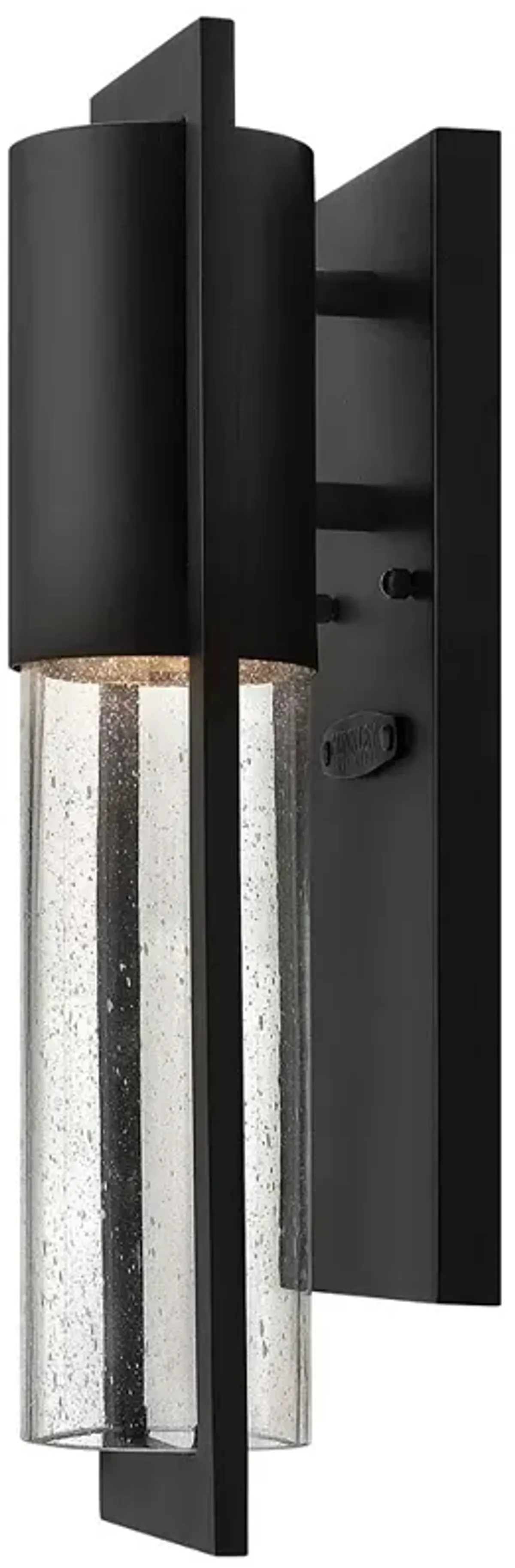 Shelter 15 1/2"H Black Extra Small LED Outdoor Wall Light