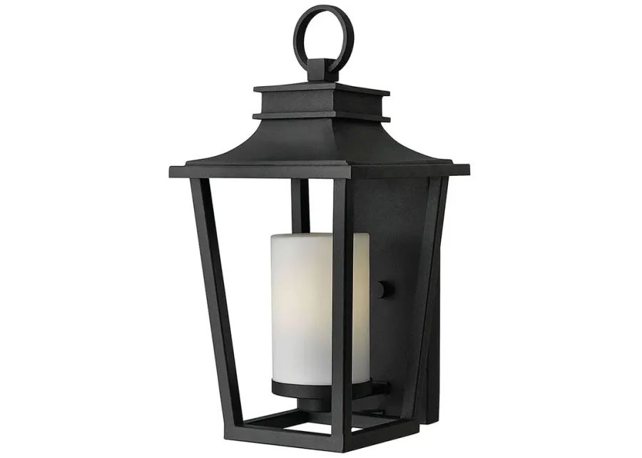 Outdoor Sullivan-Small Wall Mount Lantern-Black