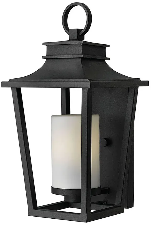 Outdoor Sullivan-Small Wall Mount Lantern-Black