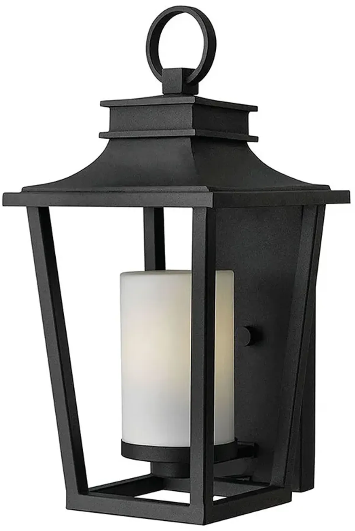 Outdoor Sullivan-Small Wall Mount Lantern-Black