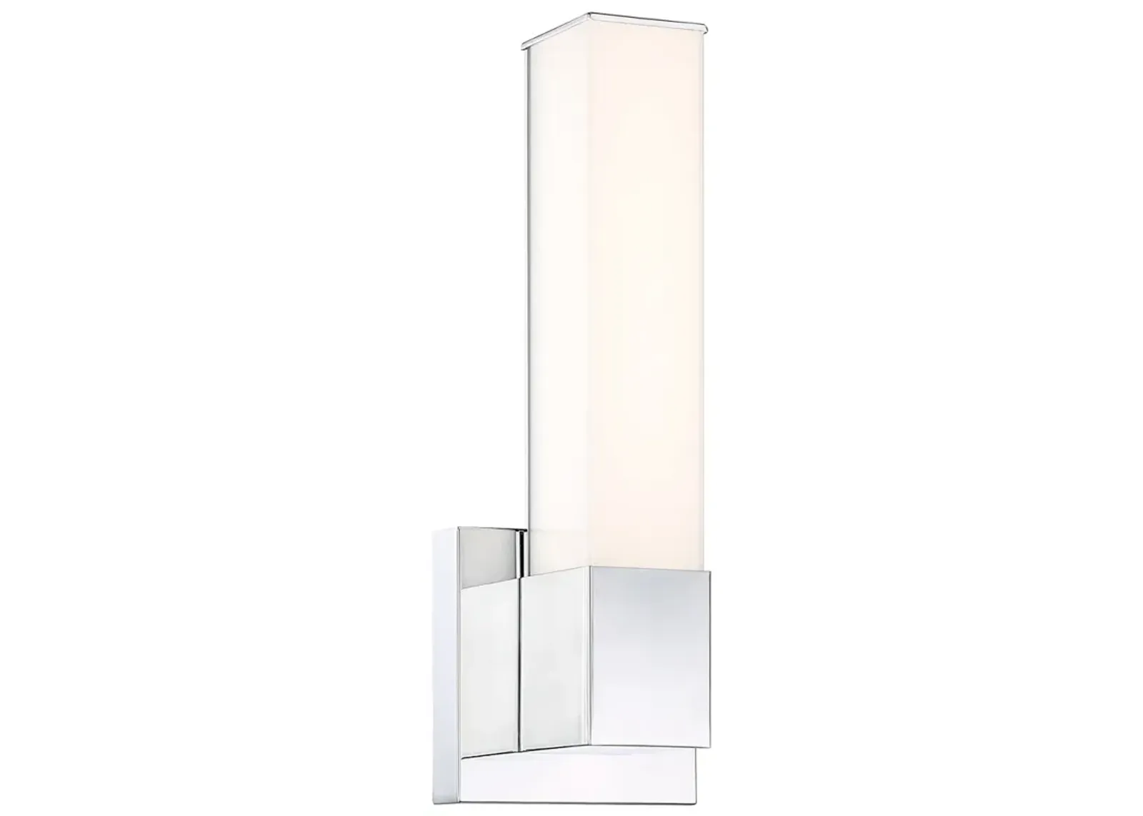 Minka-Lavery Vantage LED Chrome 14-inch Square Wall Sconce