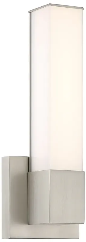 Minka-Lavery Vantage LED Brushed Nickel 14-inch Square Wall Sconce