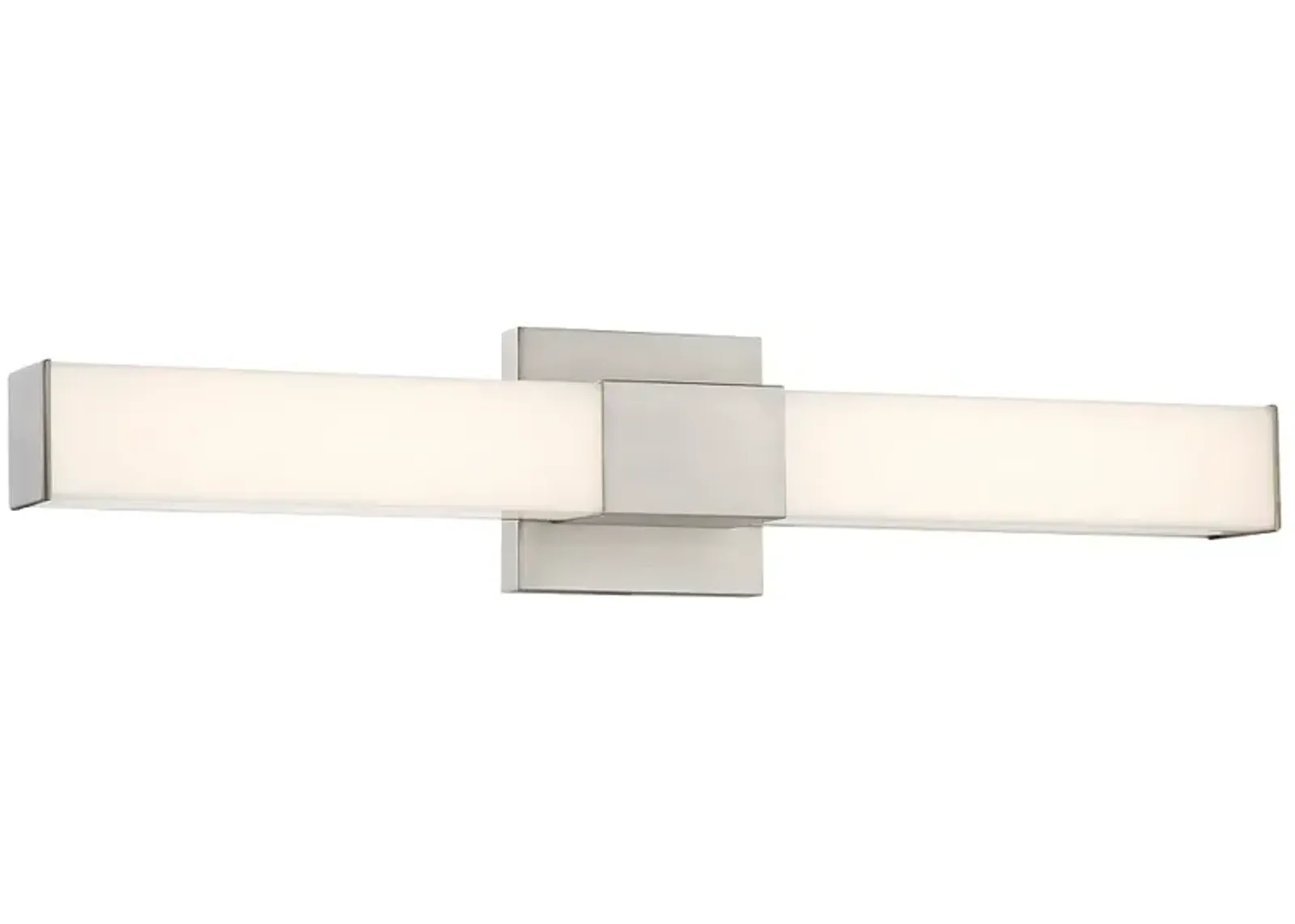 Minka-Lavery Vantage LED Brushed Nickel 24-inch Square Wall Sconce