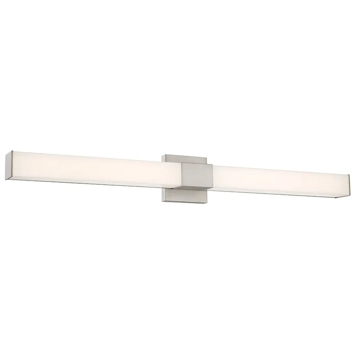 Vantage 36" Wide Brushed Nickel 2-Light LED Bath Light