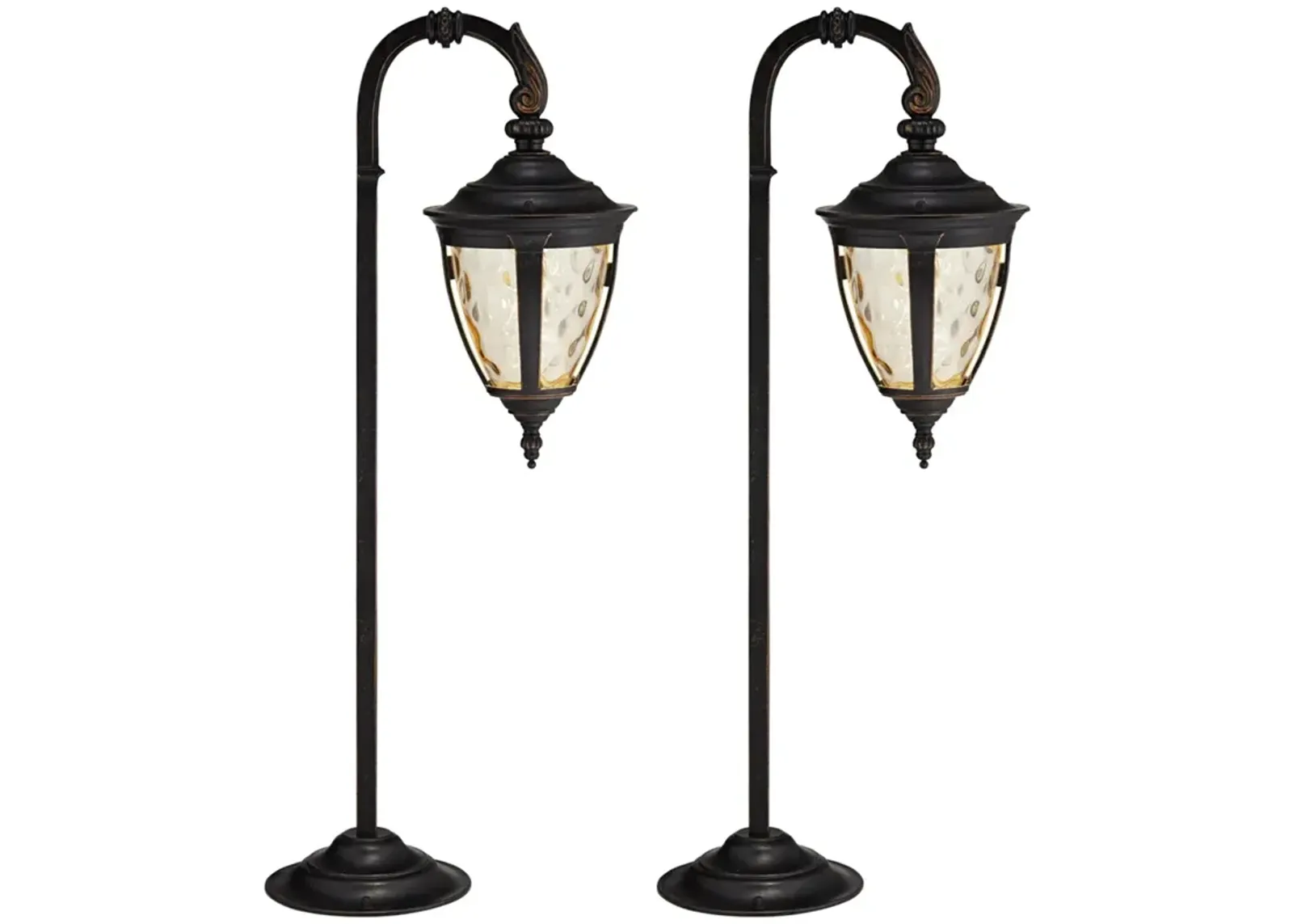 Bellagio 26 1/2"H Bronze Landscape LED Path Lights Set of 2