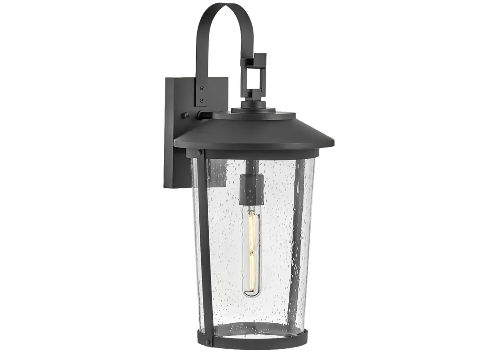 Lark-Banks Outdoor-Large Wall Mount Lantern-Black