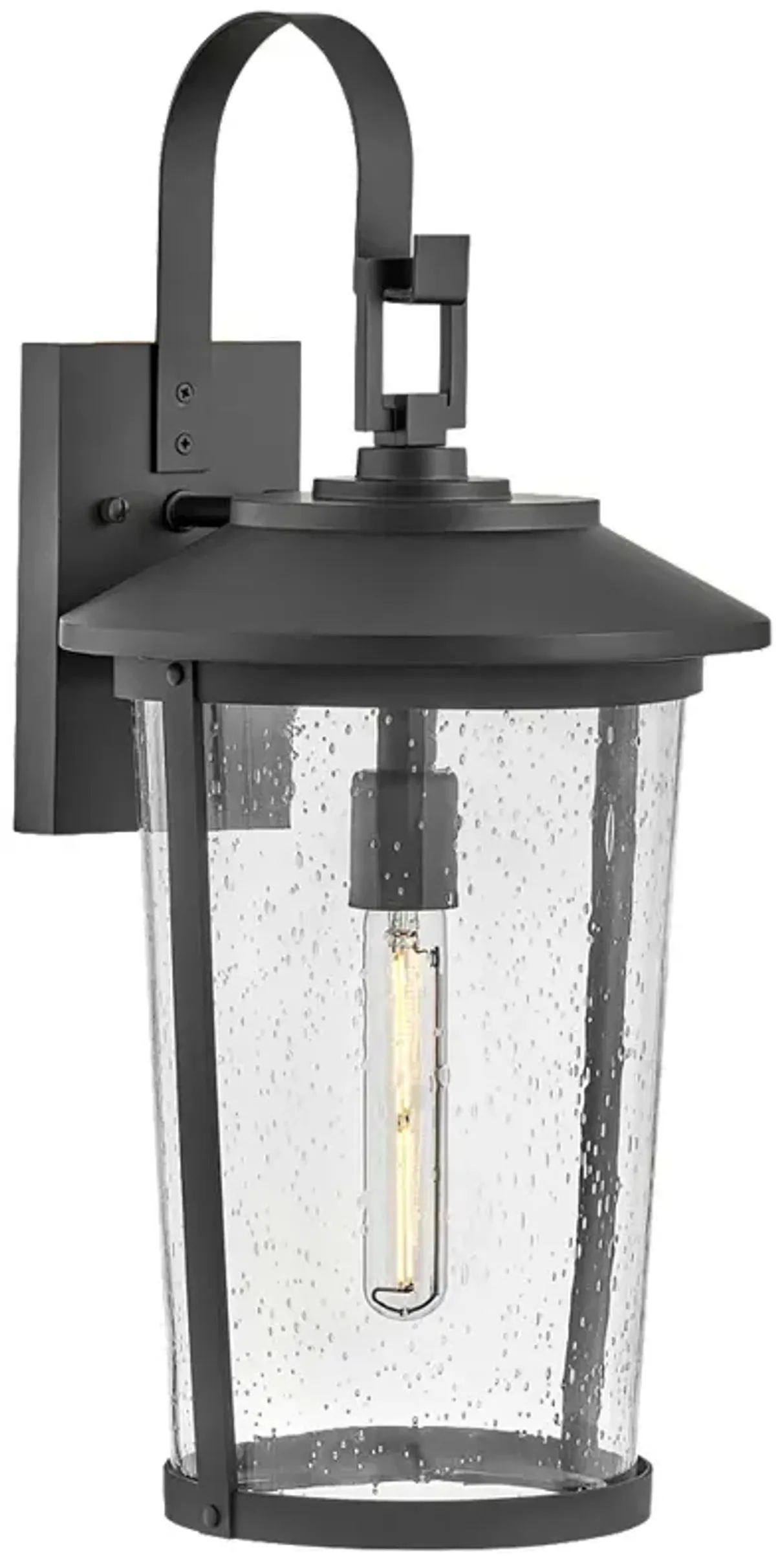 Lark-Banks Outdoor-Large Wall Mount Lantern-Black