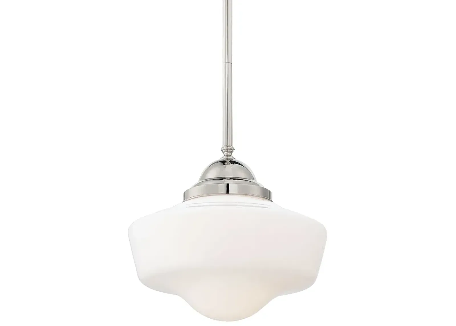 Camino 13 3/4" Wide Polished Nickel Pendant Light