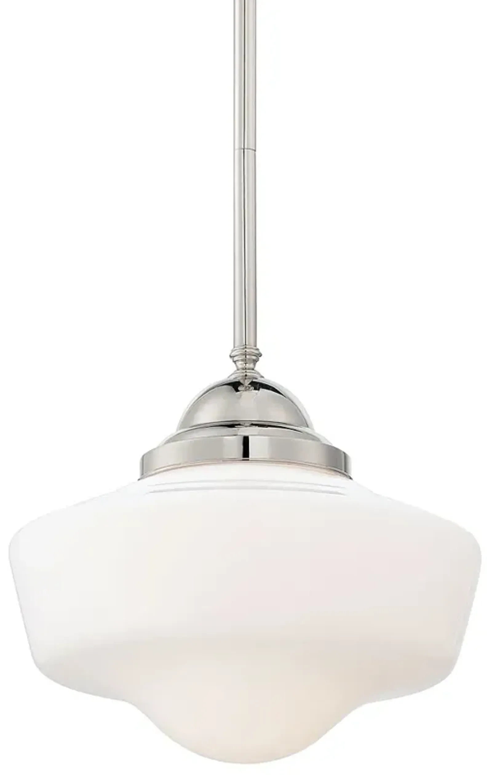 Camino 13 3/4" Wide Polished Nickel Pendant Light