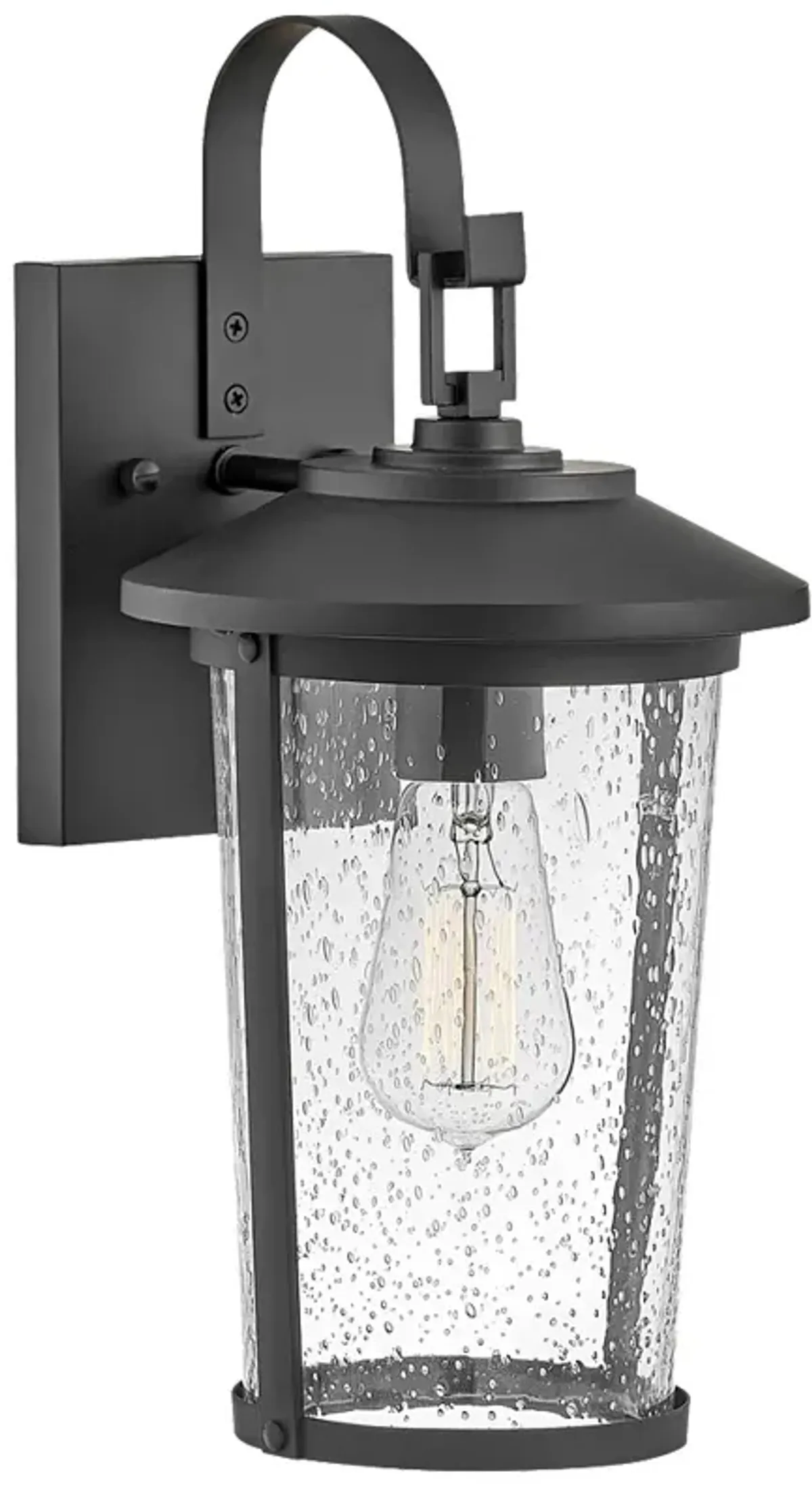 Lark-Banks Outdoor-Small Wall Mount Lantern-Black