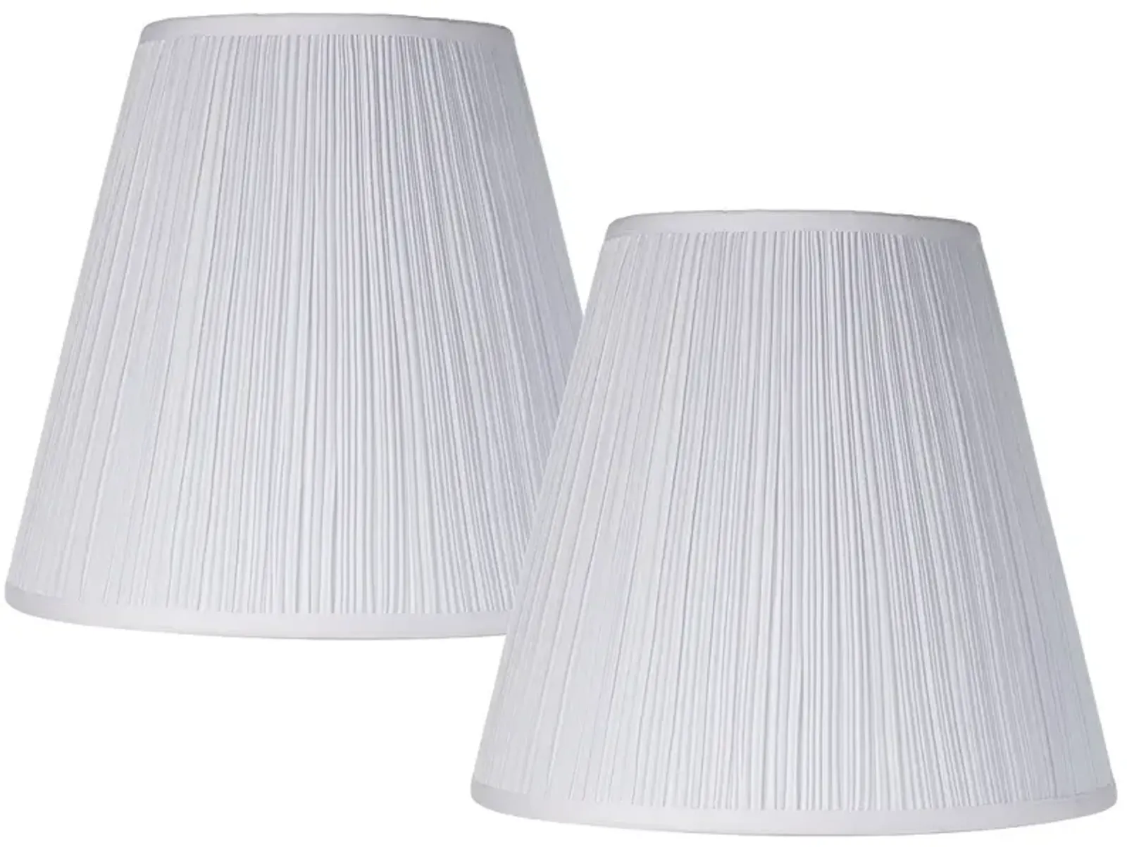 Springcrest Mushroom Pleated Shades 9x16x14.5 (Spider) Set of 2