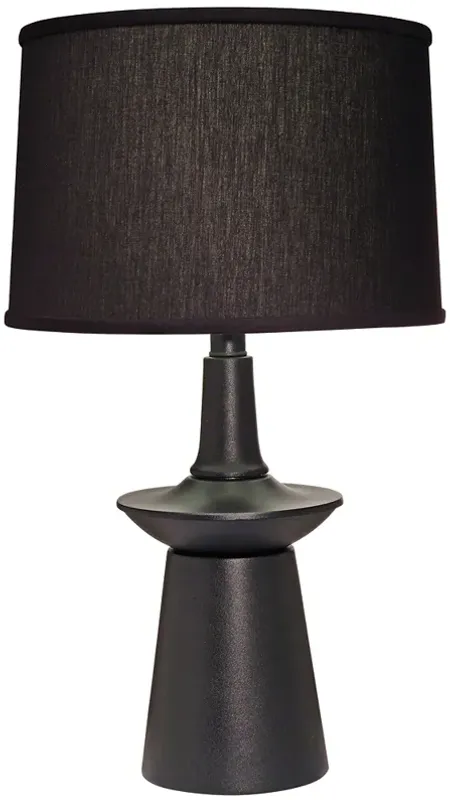 Stiffel Carson 26" Textured Converse Black Modern Table Lamp