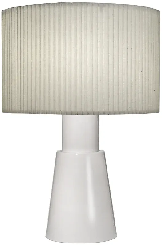 Stiffel Carson 20 1/2" Converse Gloss White Modern Accent Table Lamp