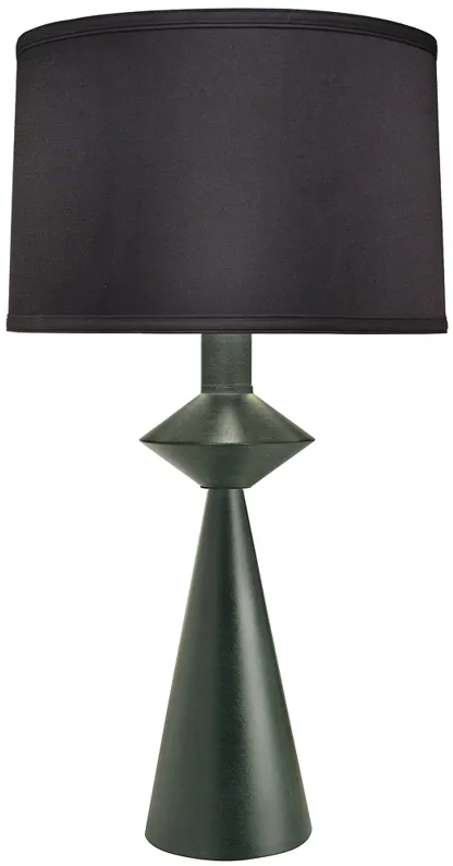 Stiffel Carson 31 1/2" Black Verdigris Green Modern Table Lamp