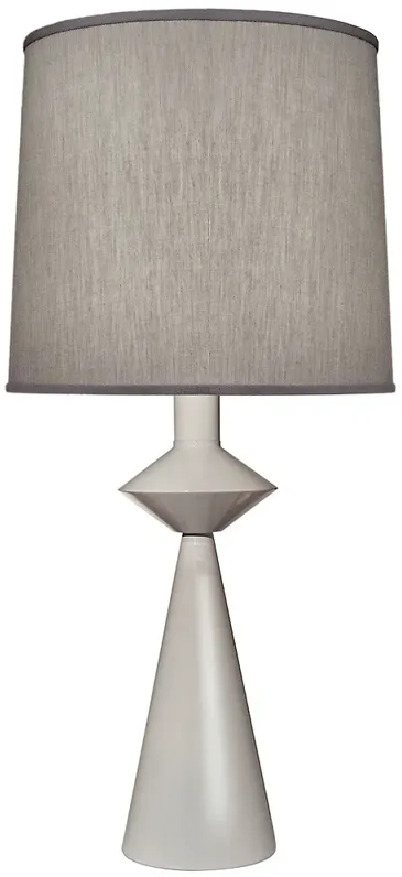 Stiffel Carson Converse 33 1/2" Gray and White Modern Table Lamp