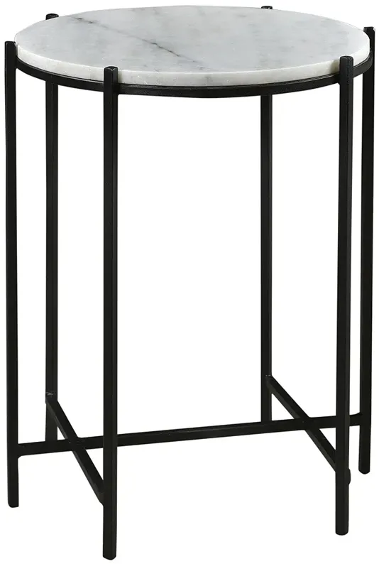 Crestview Collection Bengal Manor Iron and Marble Accent Table