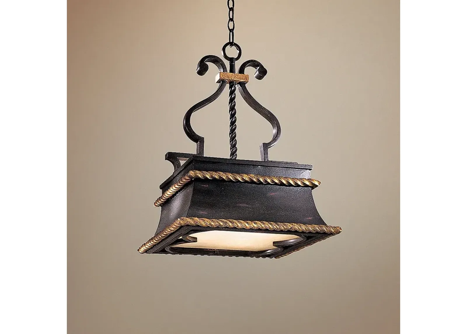 Metropolitan Montparnasse 17" Wide French Black Pendant