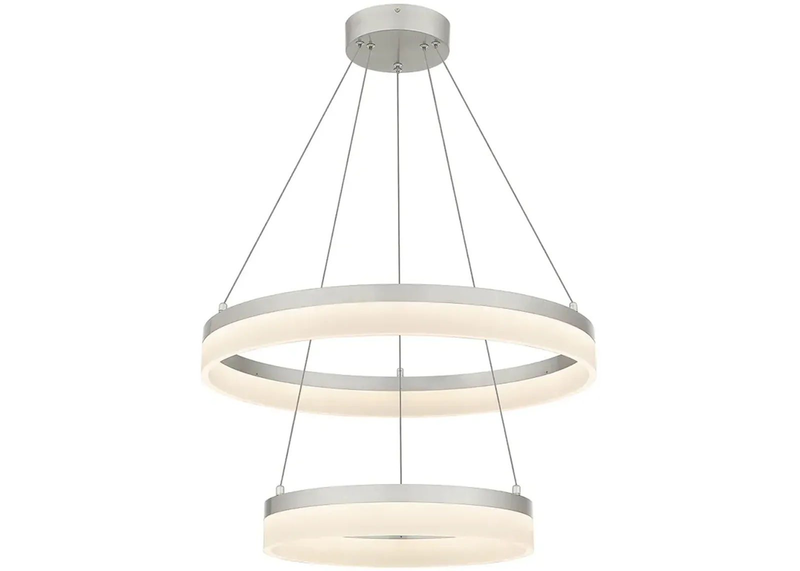 Cohen Integrated LED Brushed Nickel Pendant Light