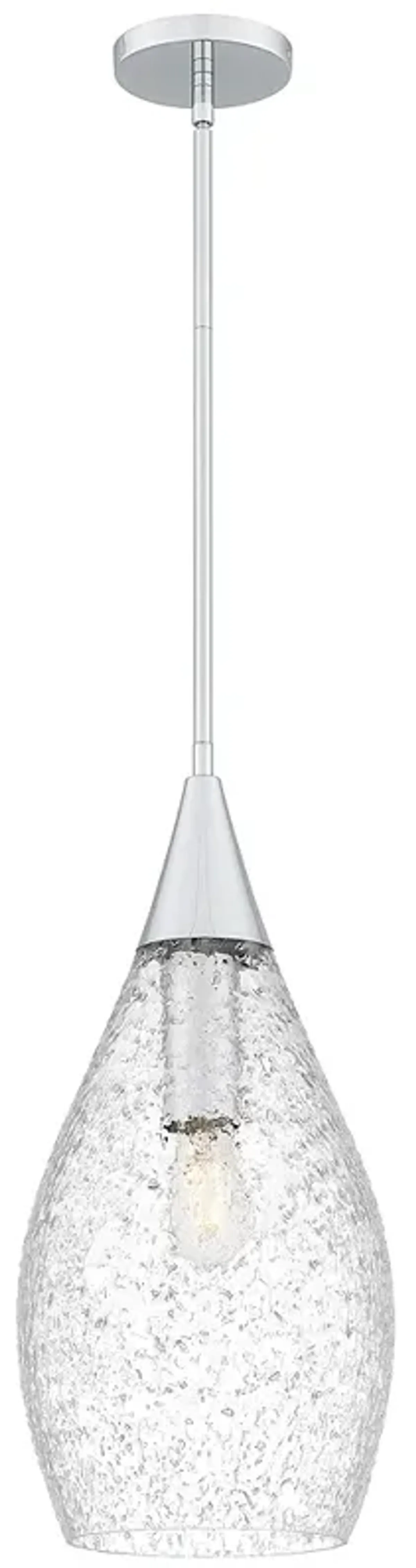 Spruce 1-Light Polished Chrome Pendant Light