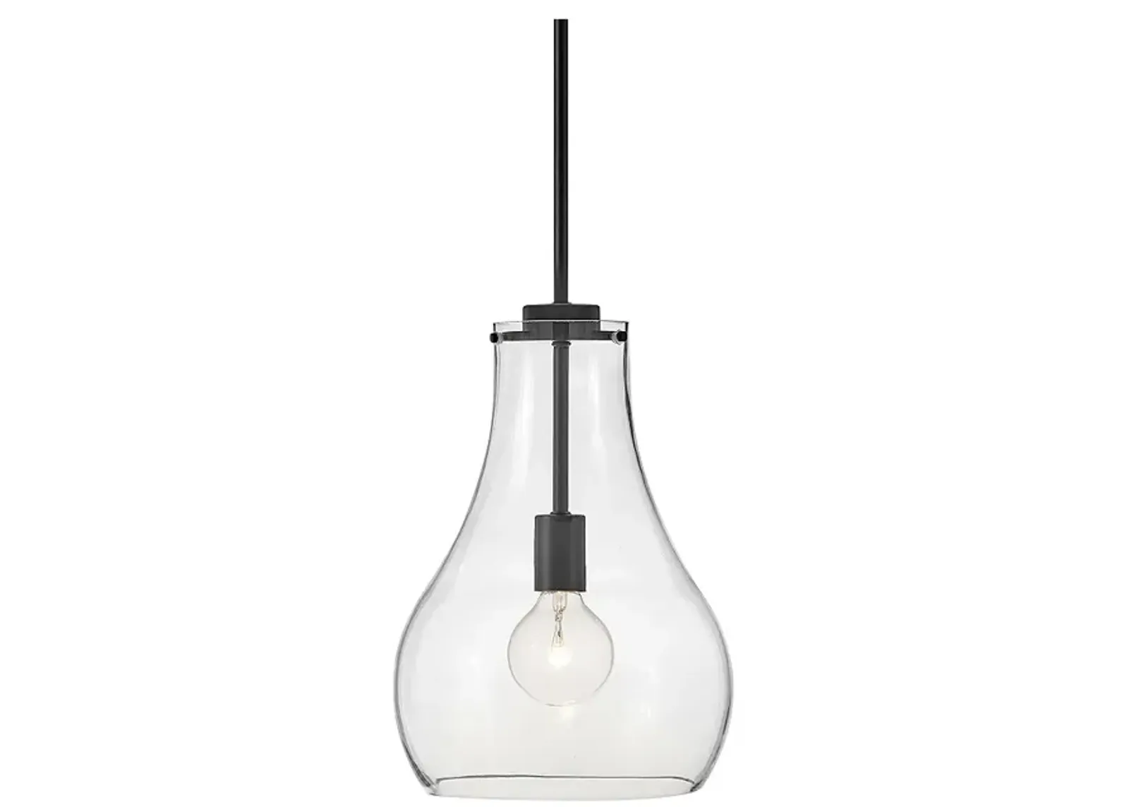 Lark-Frankie Pendant-Single Light Pendant-Black