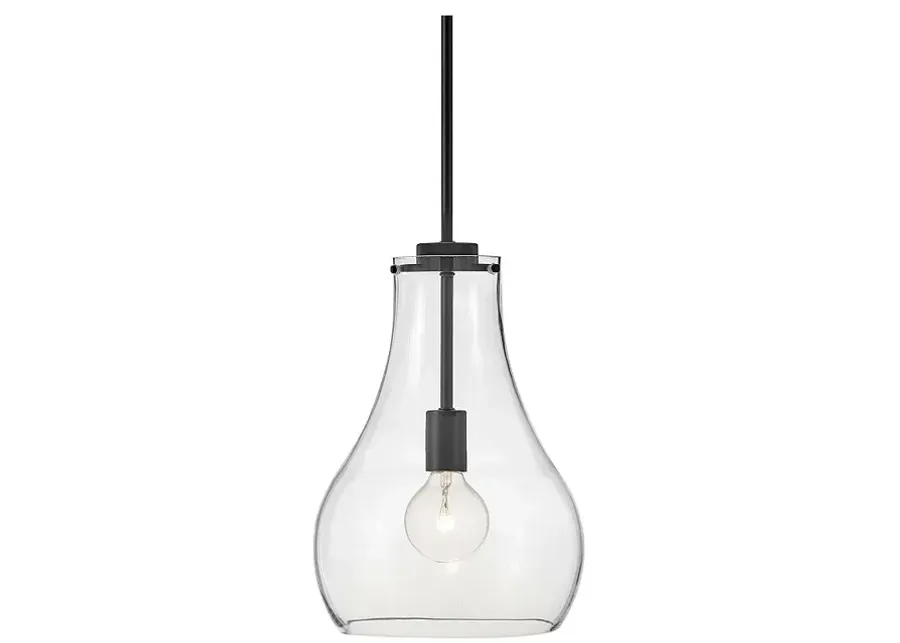 Lark-Frankie Pendant-Single Light Pendant-Black