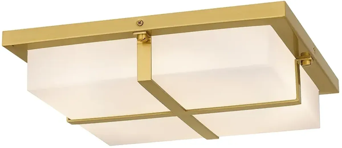 Armstrong Integrated LED Brushed Gold Flush Mount