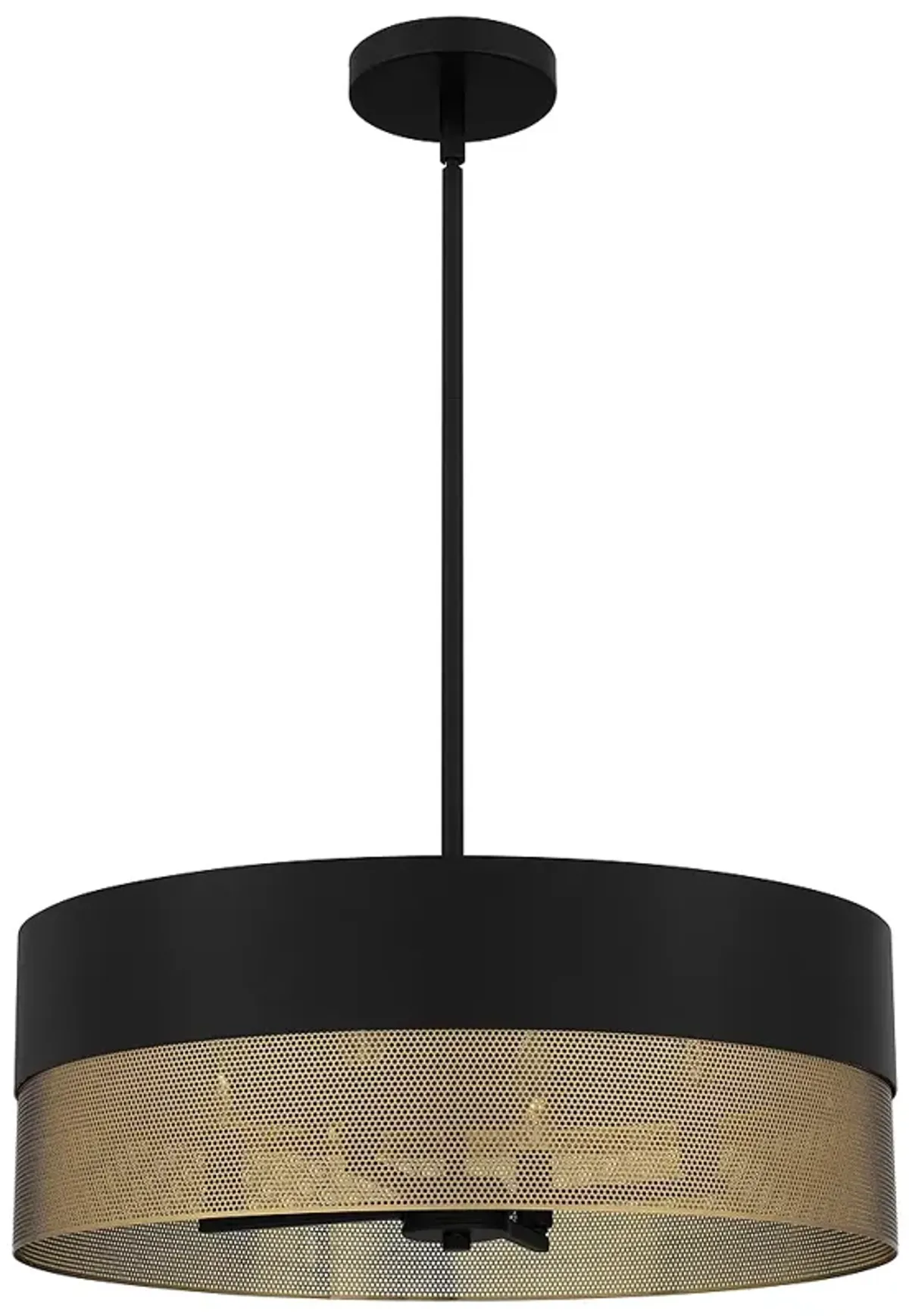 Alani 4-Light Matte Black Pendant Light