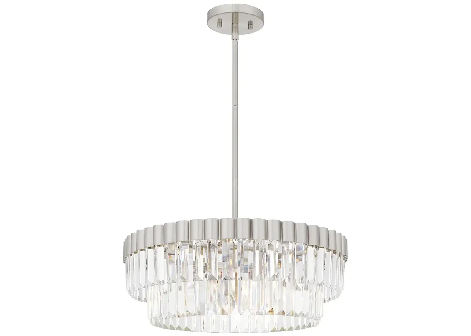 Starlight 4-Light Brushed Nickel Pendant Light