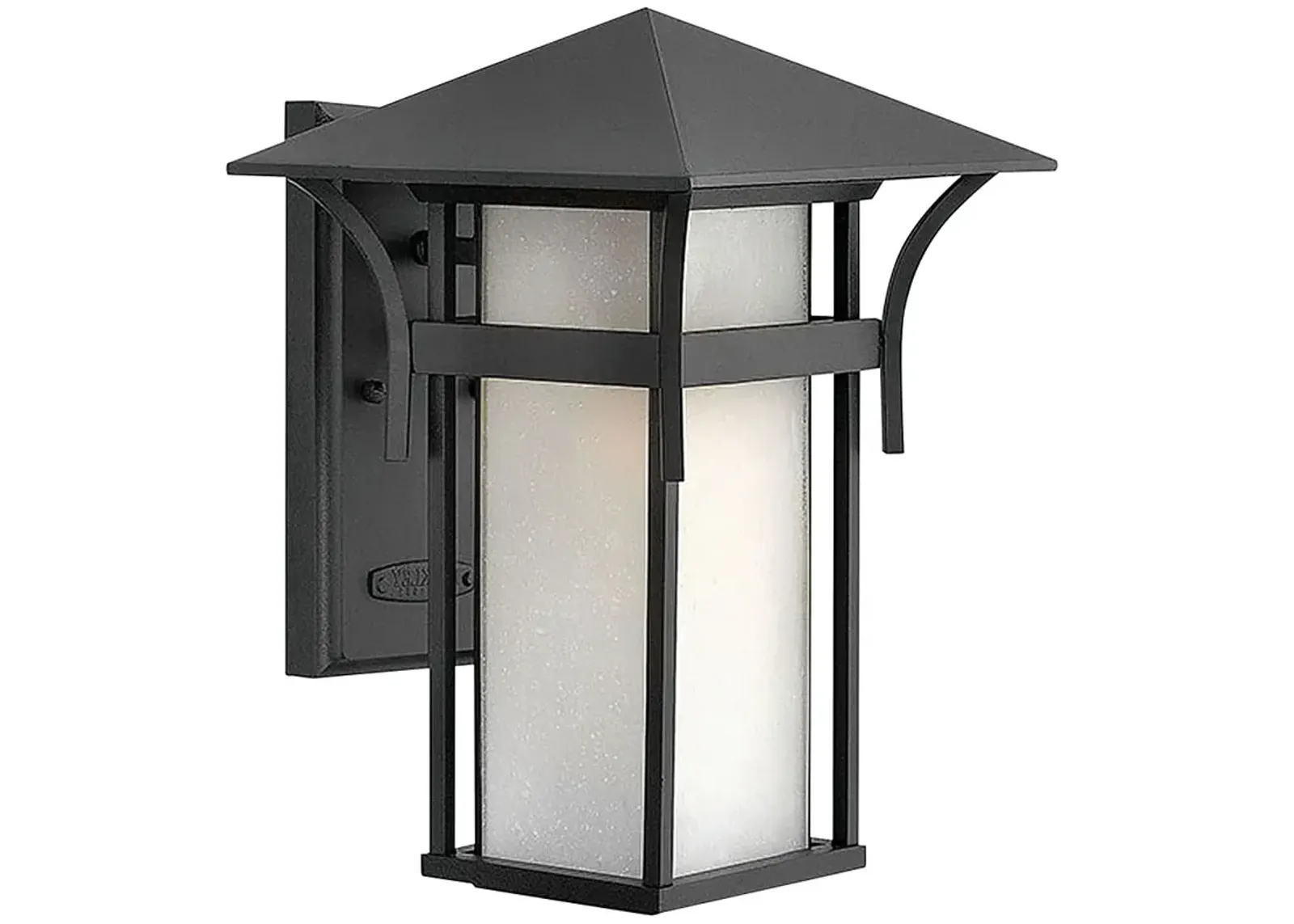 Hinkley Harbor 13 1/2" High Satin Black Outdoor Wall Light