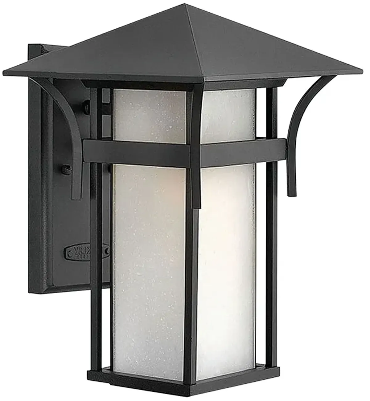 Hinkley Harbor 13 1/2" High Satin Black Outdoor Wall Light