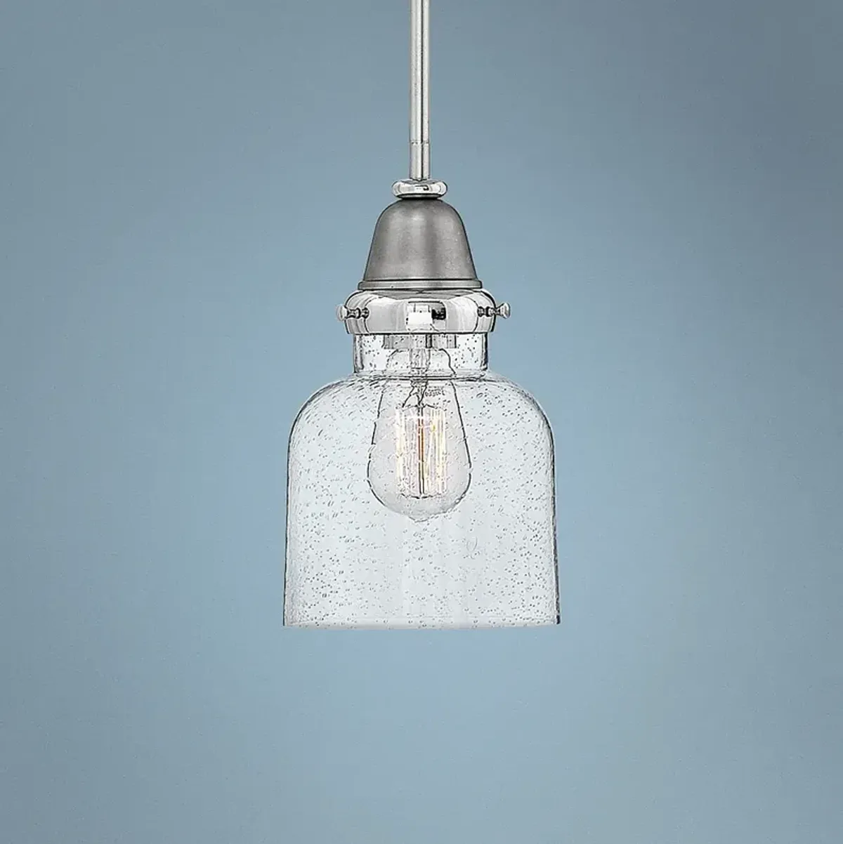 Hinkley Academy 6 1/2" Wide English Nickel Mini Pendant