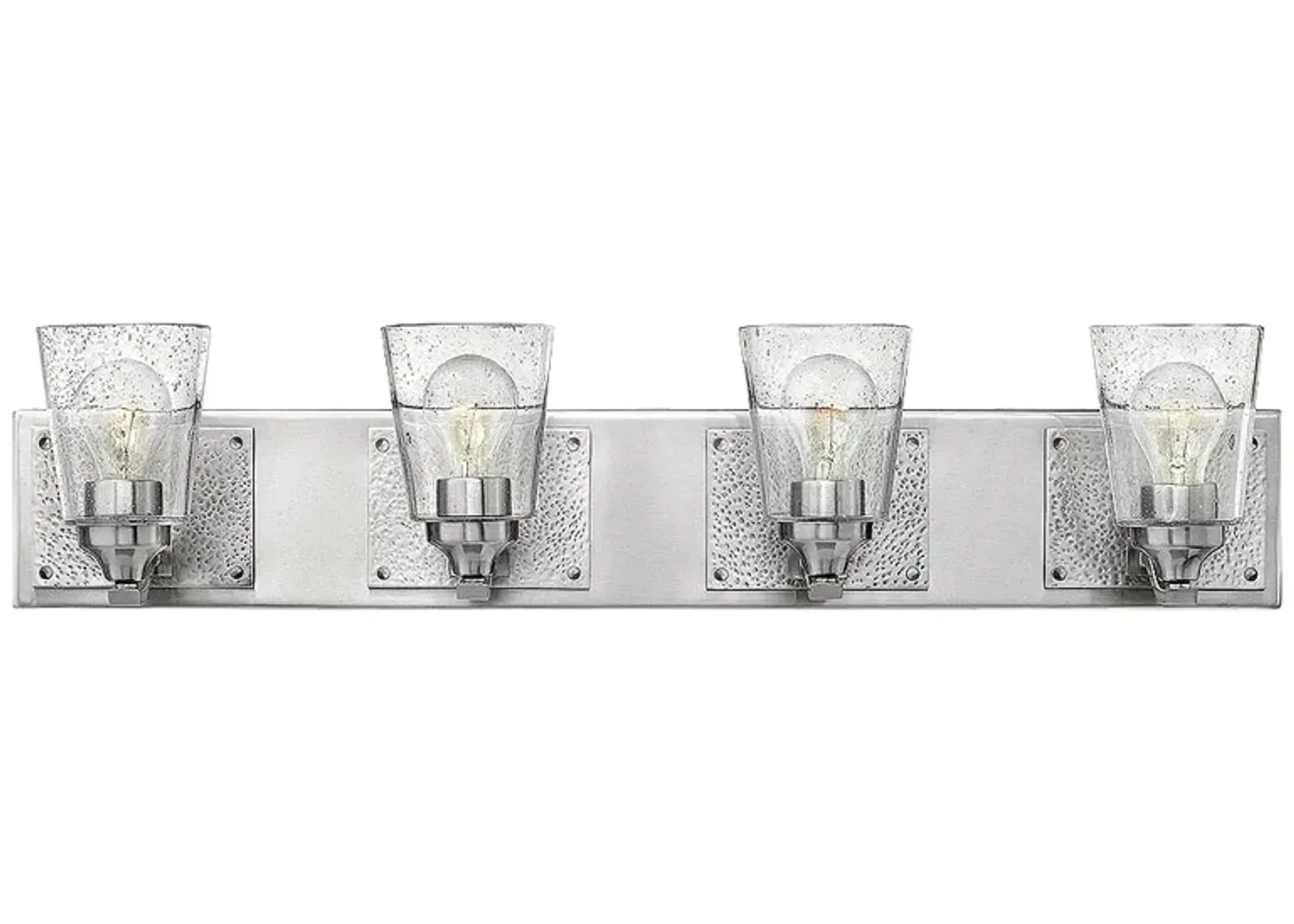 Hinkley Jackson 32 3/4"W Brushed Nickel 4-Light Bath Light