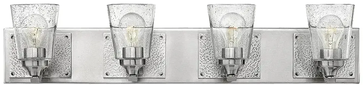 Hinkley Jackson 32 3/4"W Brushed Nickel 4-Light Bath Light