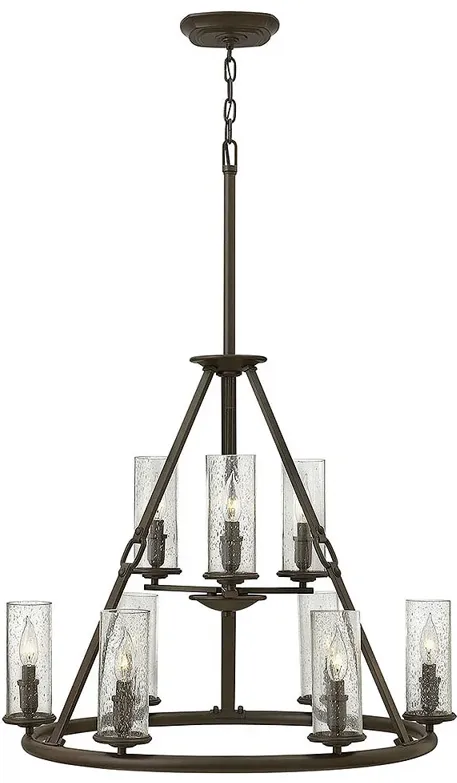 Chandelier Dakota-Large Two Tier-Oil Rubbed Bronze