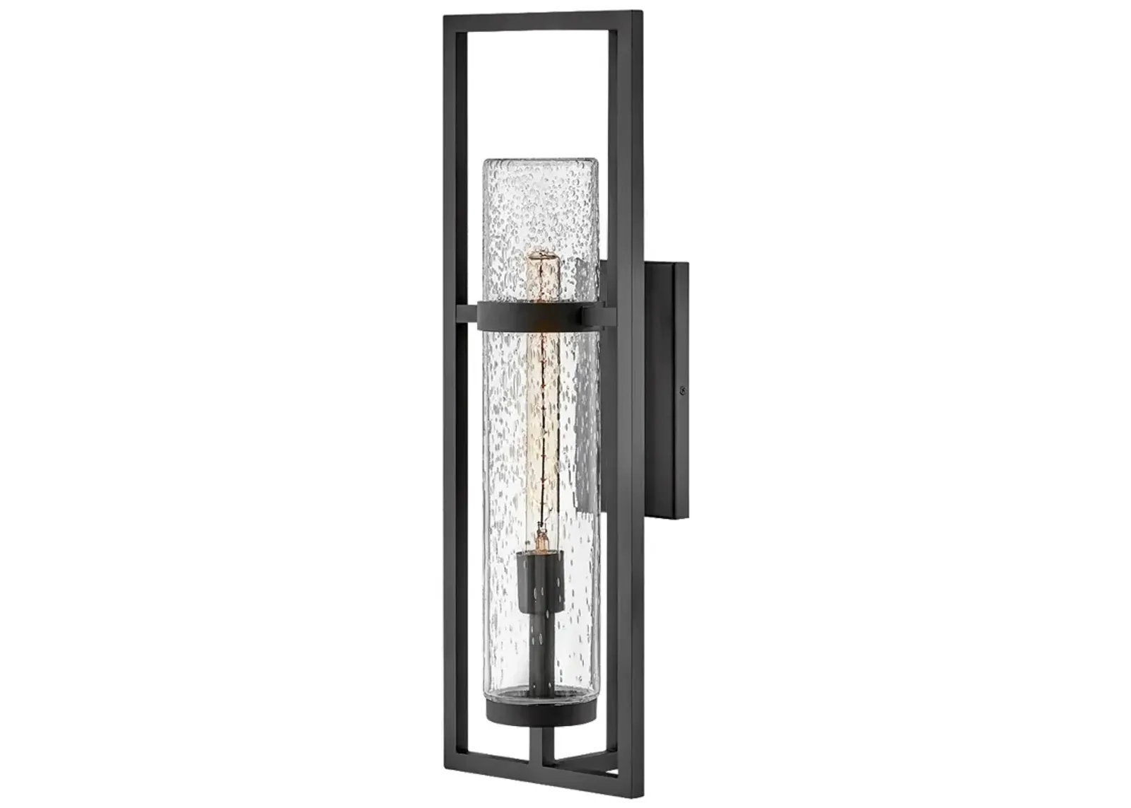 Outdoor Cordillera-Large Wall Mount Lantern-Black