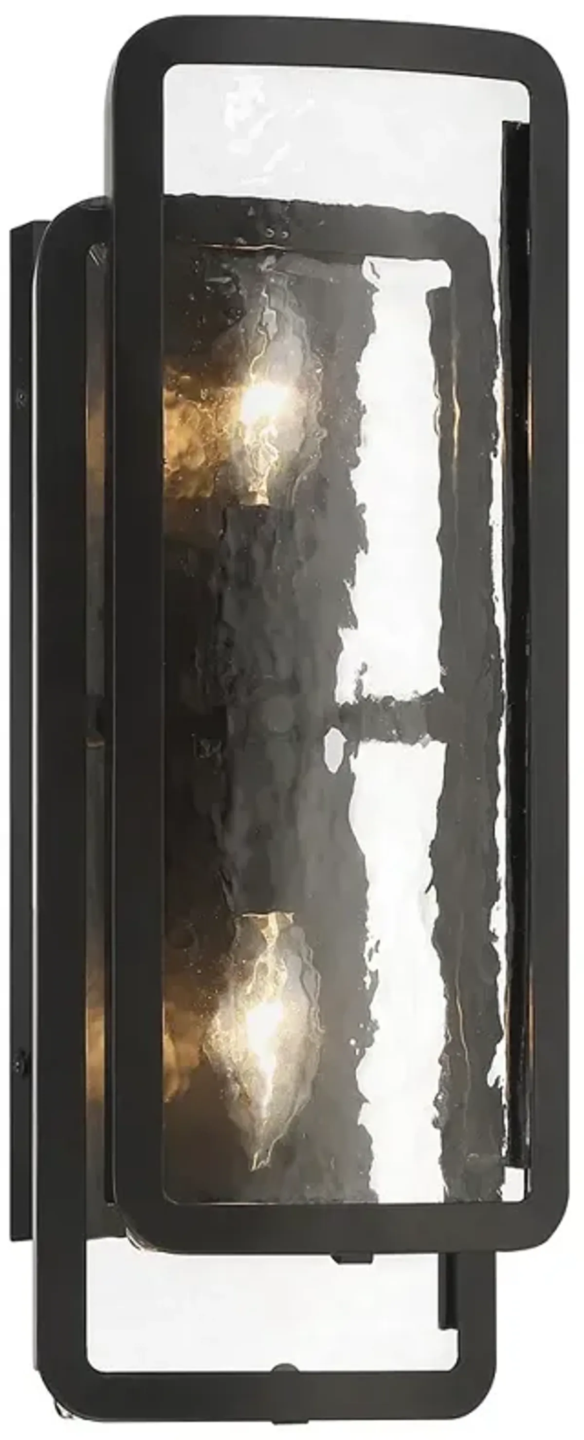 Minka Lavery Bella Collina 2-Light Black Wall Sconce