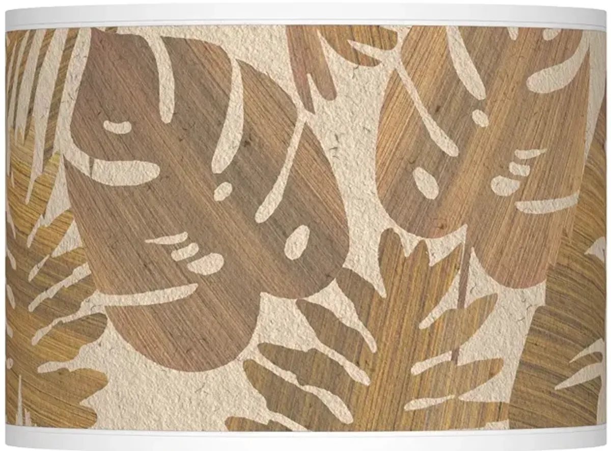 Tropical Woodwork Giclee Glow Lamp Shade 13.5x13.5x10 (Spider)