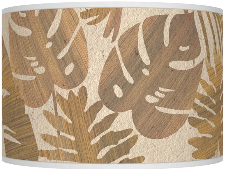 Tropical Woodwork Giclee Shade 12x12x8.5 (Spider)