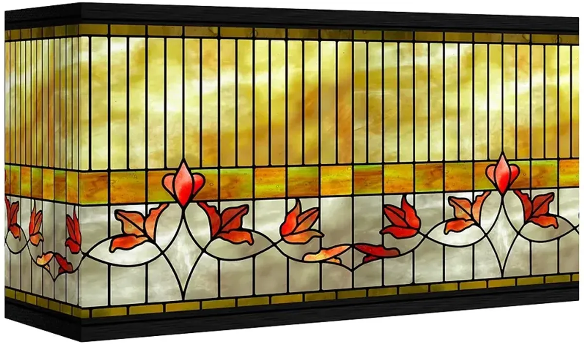 Tiffany-Style Lily Giclee Shade 8/17x8/17x10 (Spider)