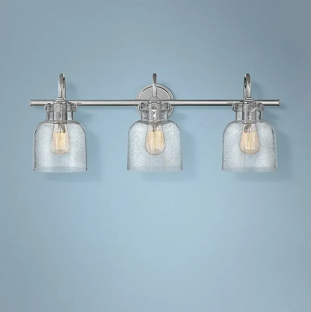 Hinkley Congress 29 1/2" Wide Chrome 3-Light Bath Light