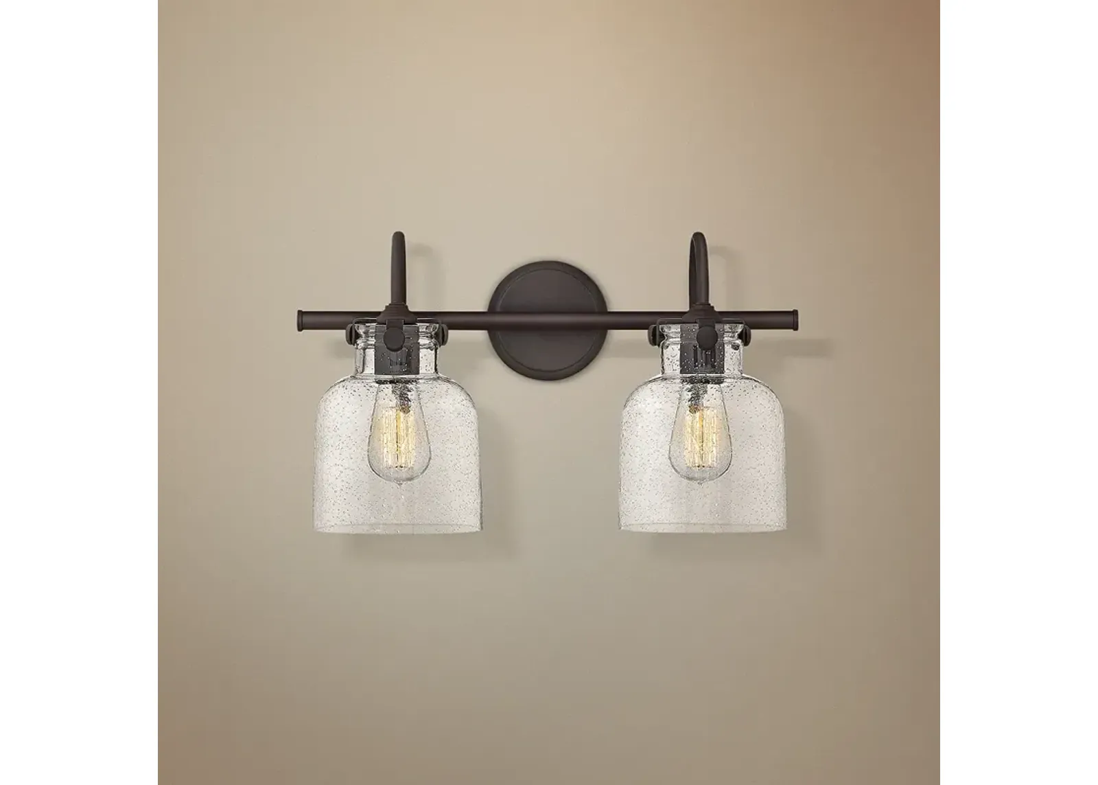 Congress 11 1/4" High Oil Rubbed Bronze 2-Light Wall Sconce