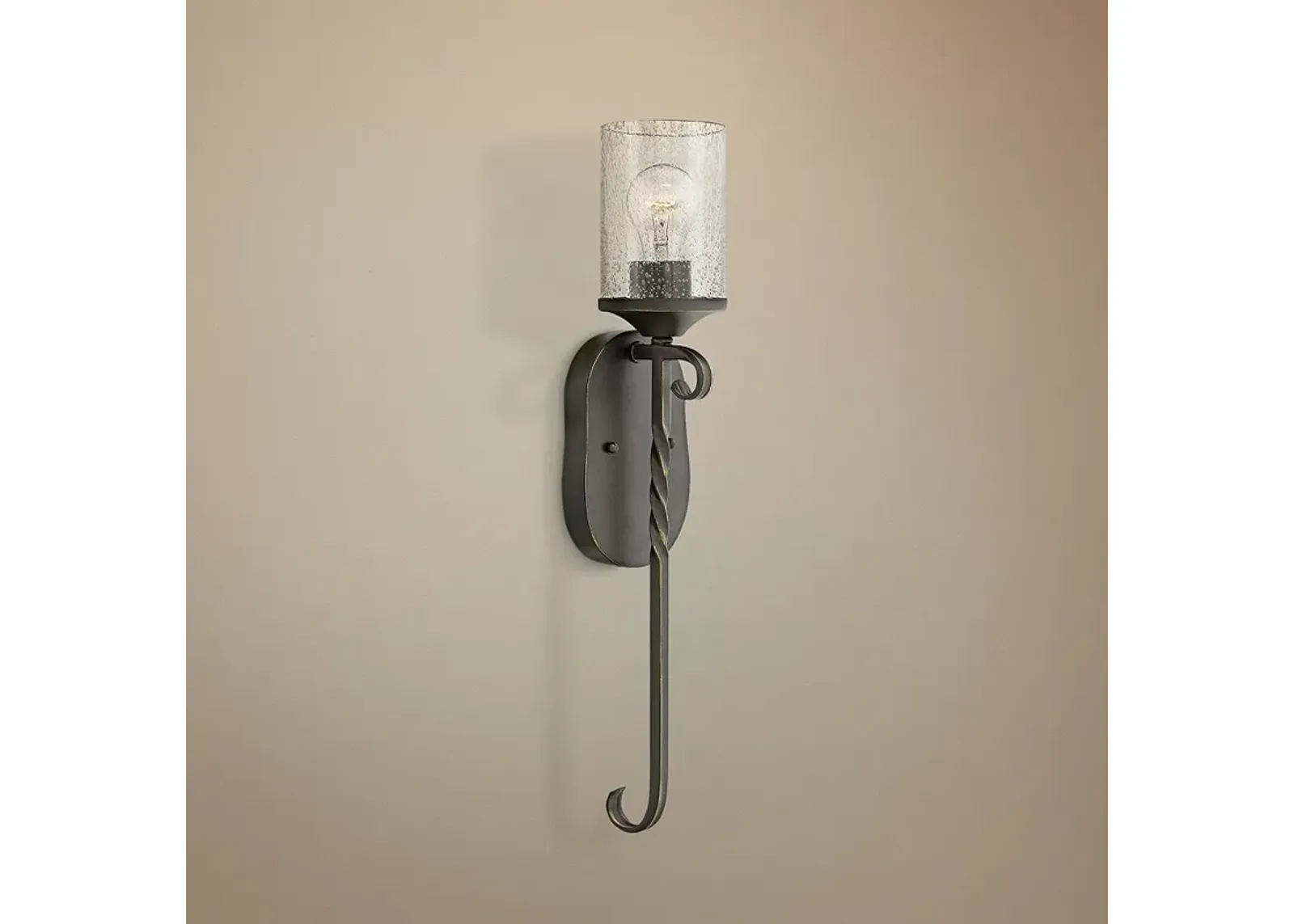 Hinkley Casa 23" High Olde Black Wall Sconce