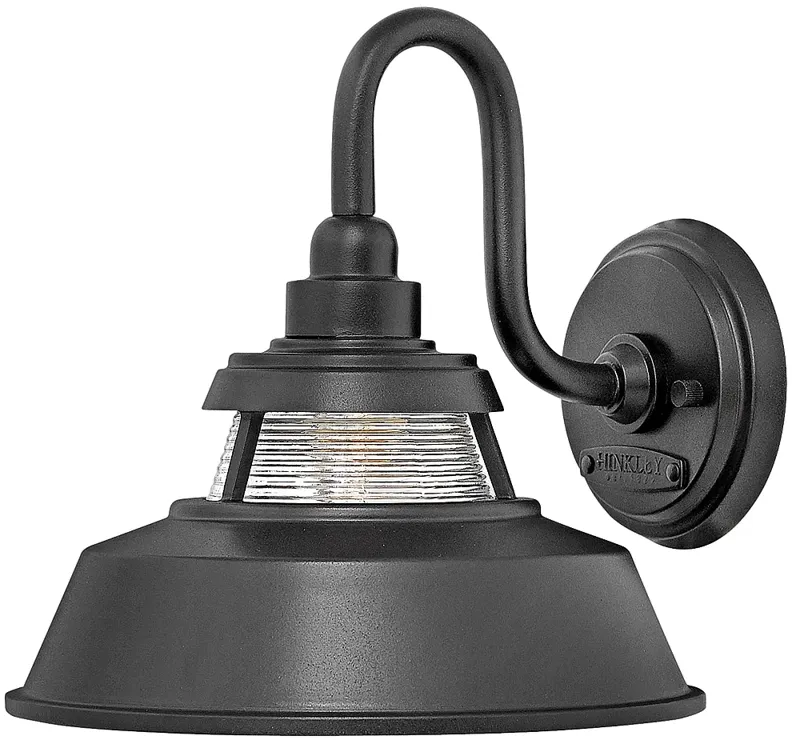 Hinkley Troyer 10" High Black Outdoor Wall Light