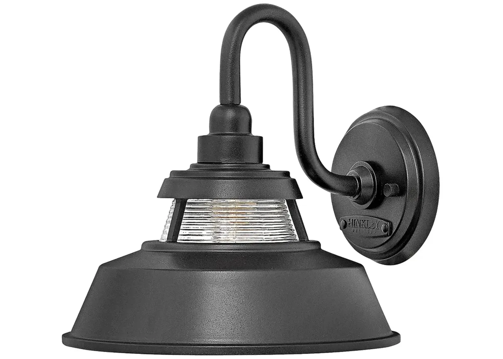 Hinkley Troyer 10" High Black Outdoor Wall Light