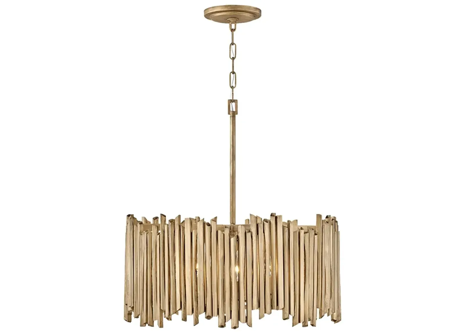 Hinkley Roca Medium Drum Chandelier Burnished Gold