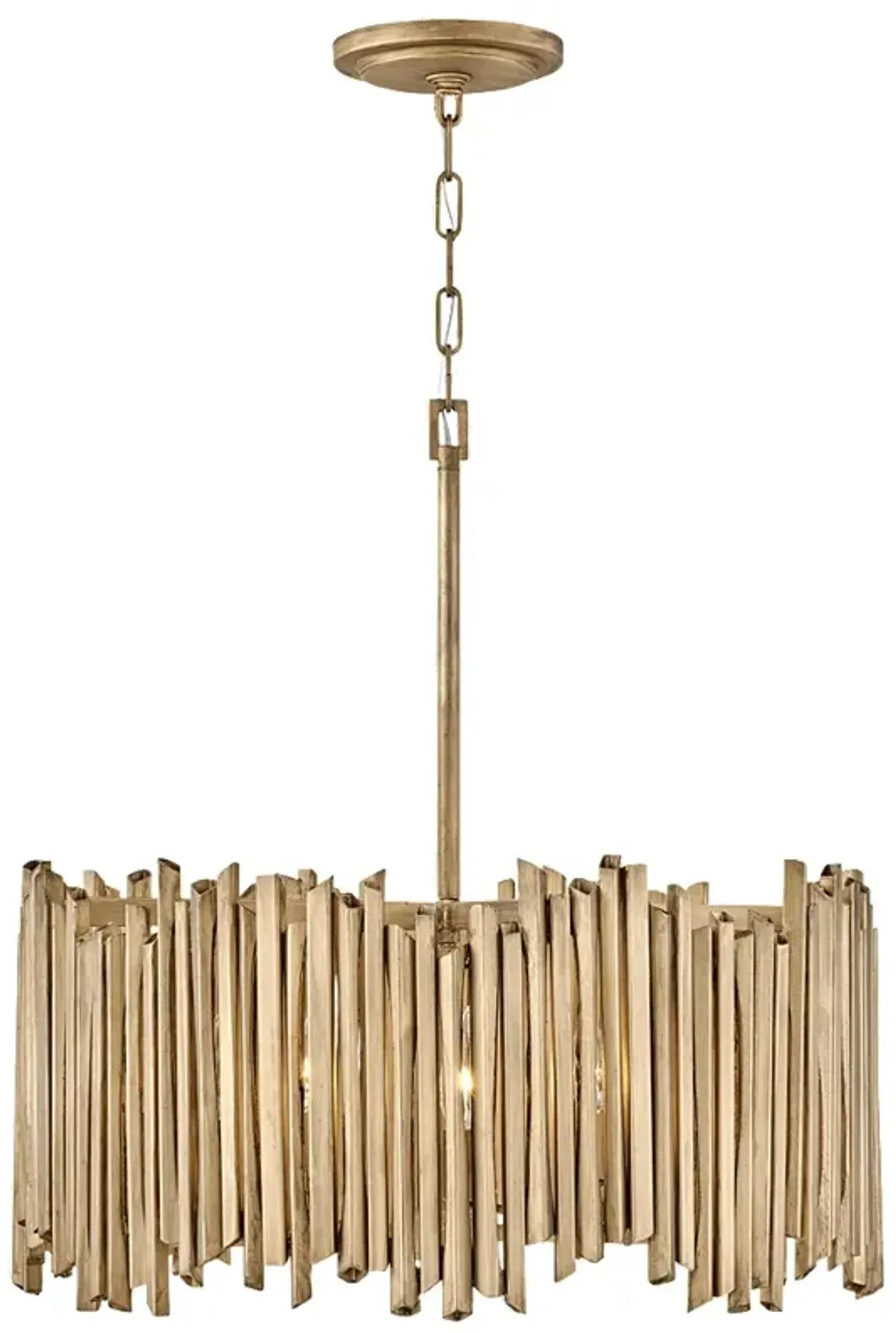 Hinkley Roca Medium Drum Chandelier Burnished Gold